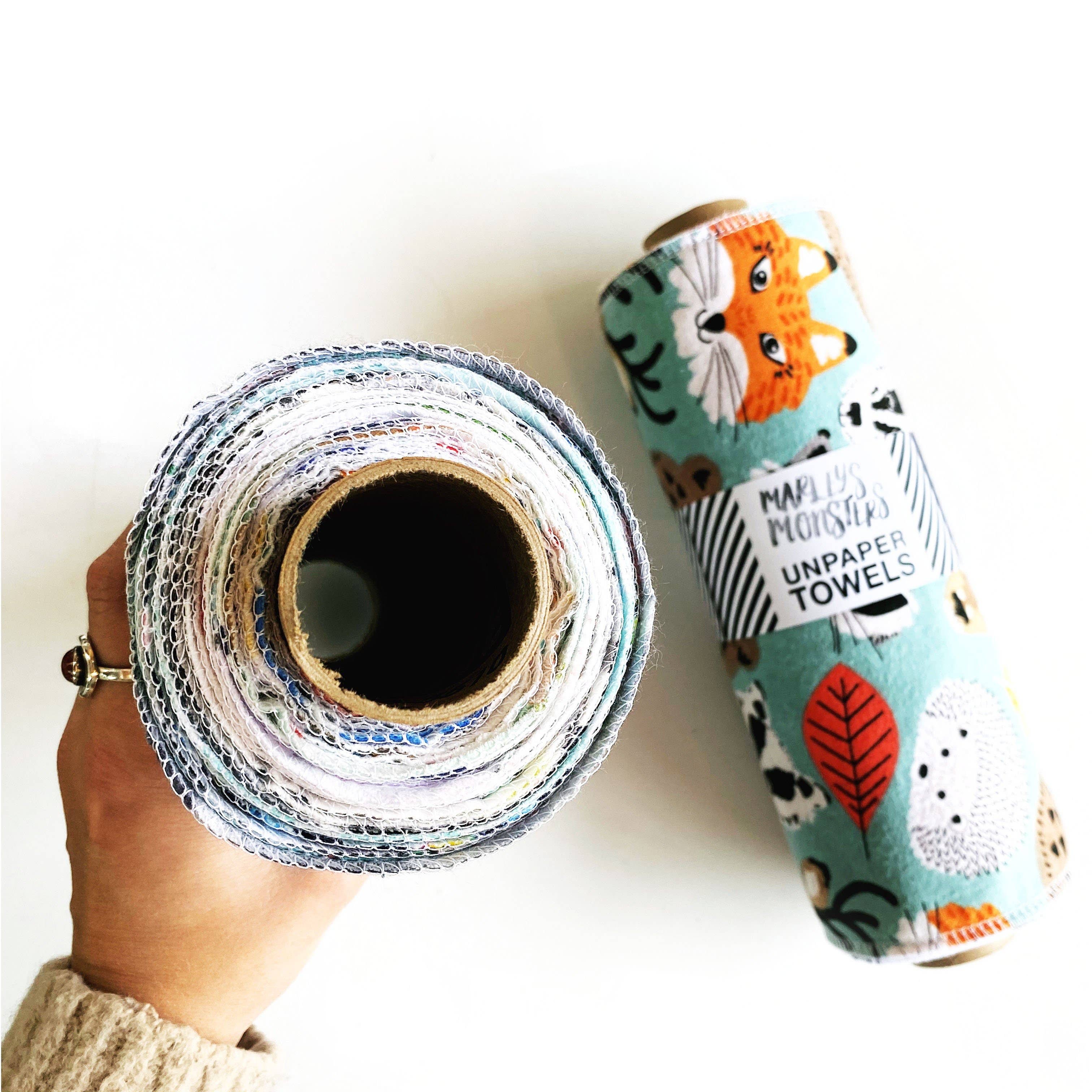 Marley's Monsters Organic UNpaper Towels 12 Pack